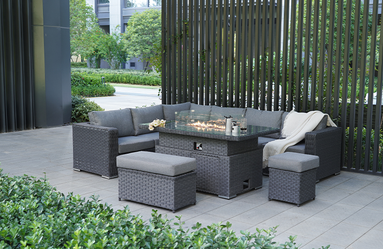 UK HOT SELL model garden wicker furniture all weather outdoor sofa with modern design cheap price